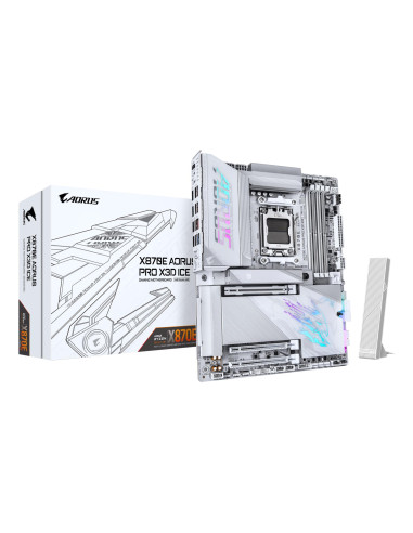 Mainboard, GIGABYTE, AMD X870E, Socket AM5, ATX, RAM DDR5-SDRAM, 4xSlots, Wi-Fi Yes, Bluetooth Yes, 4xNumber of M.2 (M) slots, 