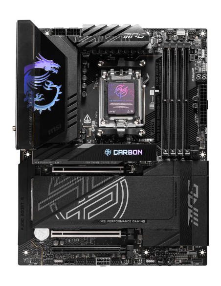 Mainboard, MSI, AMD X870E, SAM5, ATX, Memory DDR5, Memory slots 4, 3xPCI-Express 16x, 1xPCI-Express 4.0 4x , 1xPCI-Express 5.0 