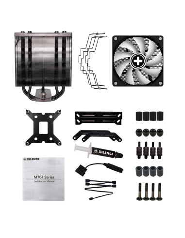 CPU COOLER MULTI SOCKET/M704PRO.ARGB XC056 XILENCE