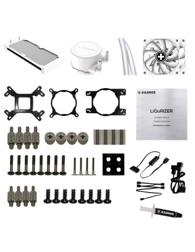 CPU COOLER MULTI SOCKET/LQ240.W.ARGB XC974 XILENCE