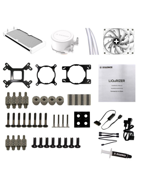 CPU COOLER MULTI SOCKET/LQ240.W.ARGB XC974 XILENCE