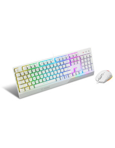 KEYBOARD +MOUSE/VIGOR GK30 COMBO WHITE US MSI