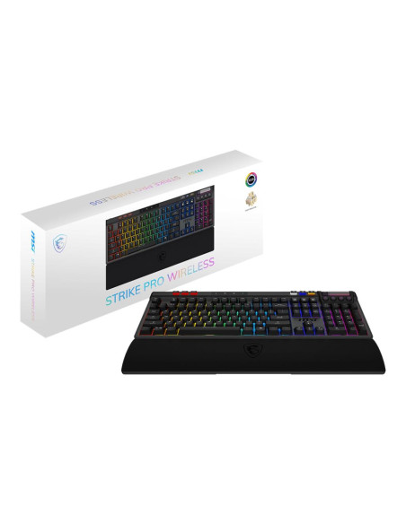 KEYBOARD GAMING BLACK US/STRIKE PRO W SILENT US MSI