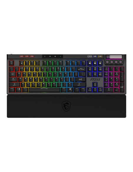 KEYBOARD GAMING BLACK US/STRIKE PRO W SILENT US MSI