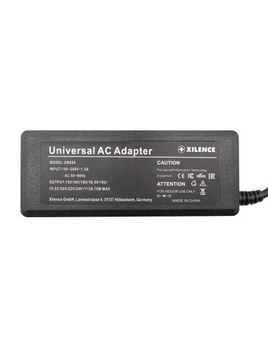 NB ACC AC ADAPTER UNIV. 75W/XM008 XILENCE