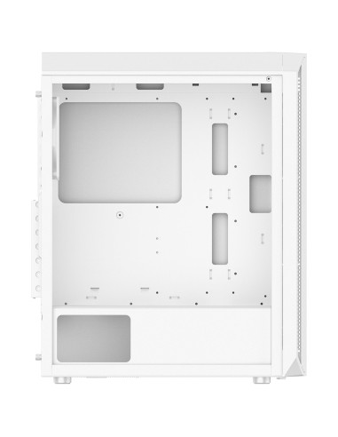 Case, ADATA, VALOR AIR PLUS MID, MidiTower, Case product features Transparent panel, ATX, MicroATX, MiniITX, Colour White, VALO