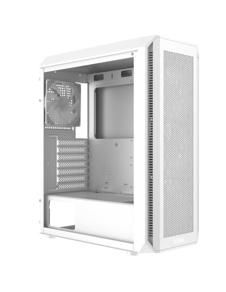 Case, ADATA, VALOR AIR PLUS MID, MidiTower, Case product features Transparent panel, ATX, MicroATX, MiniITX, Colour White, VALO