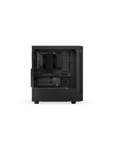 Case, ENDORFY, Signum 300 Solid, MidiTower, Not included, ATX, MicroATX, MiniITX, Colour Black, EY2A003