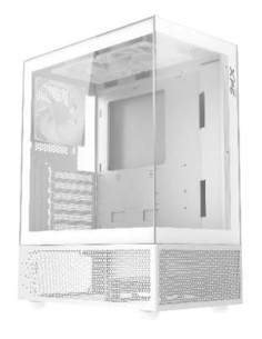 Case, ADATA, INVADER X MINI, MidiTower, Case product features Transparent panel, ATX, MicroATX, MiniITX, Colour White, INVADERX