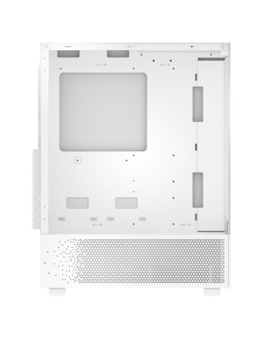 Case, ADATA, INVADER X MINI, MidiTower, Case product features Transparent panel, ATX, MicroATX, MiniITX, Colour White, INVADERX