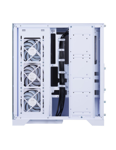 Case, ADATA, INVADER X BTF, MidiTower, Case product features Transparent panel, ATX, MicroATX, MiniITX, Colour White, INVADERXB