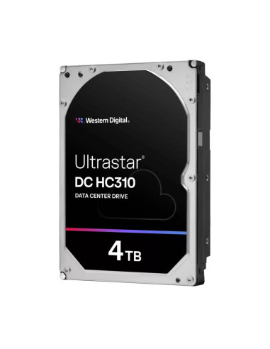 HDD, WESTERN DIGITAL ULTRASTAR, Ultrastar DC HC310, HUS726T4TALE6L4, 4TB, SATA 3.0, 256 MB, 7200 rpm, 3,5", 0B36040