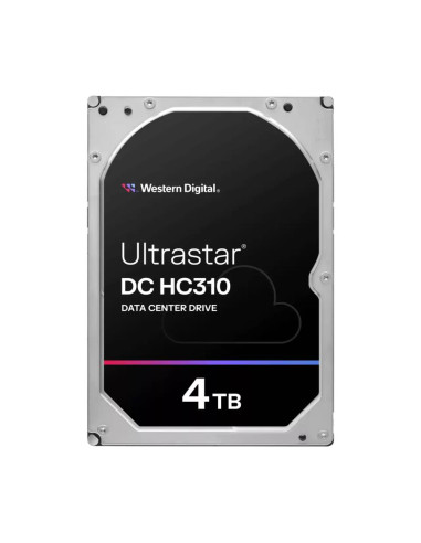 HDD, WESTERN DIGITAL ULTRASTAR, Ultrastar DC HC310, HUS726T4TALE6L4, 4TB, SATA 3.0, 256 MB, 7200 rpm, 3,5", 0B36040