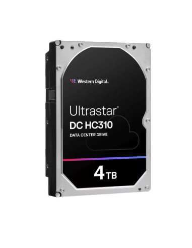 HDD, WESTERN DIGITAL ULTRASTAR, Ultrastar DC HC310, HUS726T4TALE6L4, 4TB, SATA 3.0, 256 MB, 7200 rpm, 3,5", 0B36040