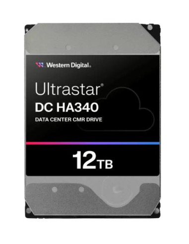 HDD, WESTERN DIGITAL ULTRASTAR, Ultrastar DC HA340, 12TB, 512 MB, 7200 rpm, 3,5", 0B47063