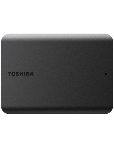 External HDD, TOSHIBA, Canvio Basics 2022, HDTB510EK3AA, 1TB, USB 3.2, Colour Black, HDTB510EK3AA