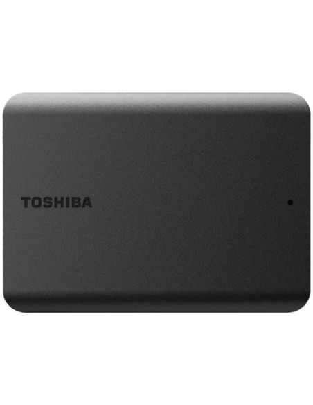 External HDD, TOSHIBA, Canvio Basics 2022, HDTB510EK3AA, 1TB, USB 3.2, Colour Black, HDTB510EK3AA