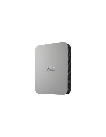 External HDD, LACIE, Mobile Drive Secure, STLR5000400, 5TB, USB-C, USB 3.2, Colour Space Gray, STLR5000400