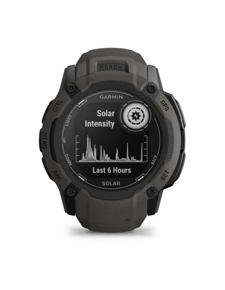SMARTWATCH INSTINCT 2X SOLAR/GRAPHITE 010-02805-00 GARMIN