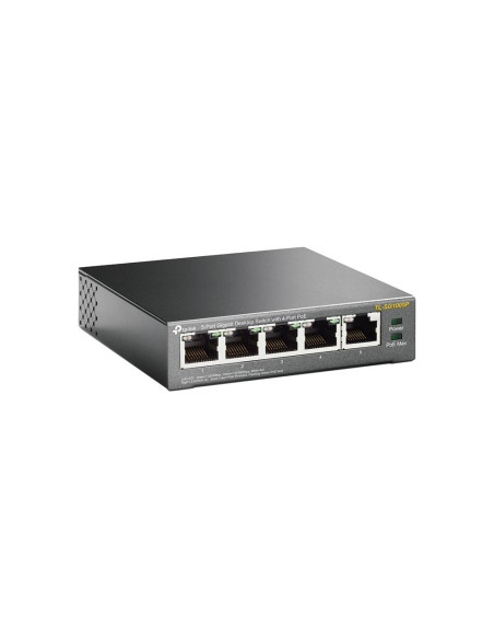 Switch, TP-LINK, Desktop/pedestal, 5x10Base-T / 100Base-TX / 1000Base-T, PoE ports 4, TL-SG1005P