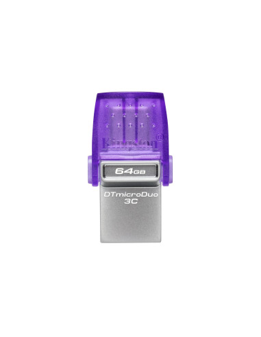 MEMORY DRIVE FLASH USB3.2/64GB DTDUO3CG3/64GB KINGSTON
