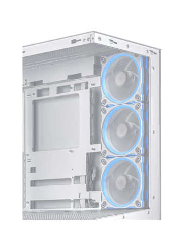 Case, ASUS, ASUS A31 PLUS Case, MidiTower, Case product features Transparent panel, ATX, BTX, MicroATX, MiniITX, Colour White, 
