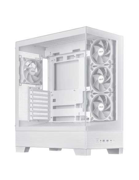 Case, ASUS, ASUS A31 PLUS Case, MidiTower, Case product features Transparent panel, ATX, BTX, MicroATX, MiniITX, Colour White, 