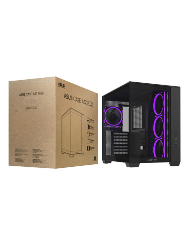 Case, ASUS, ATX/micro ATX/Mini-ITX, Black, PC, A32PLUSTGARGBBLACK