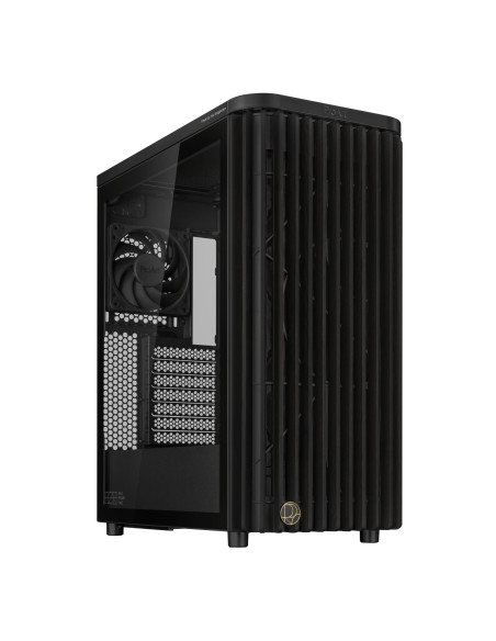 Case, ASUS, ProArt PA401 Wood Edition - Tempered Glass Panel, MidiTower, Case product features Transparent panel, Not included,