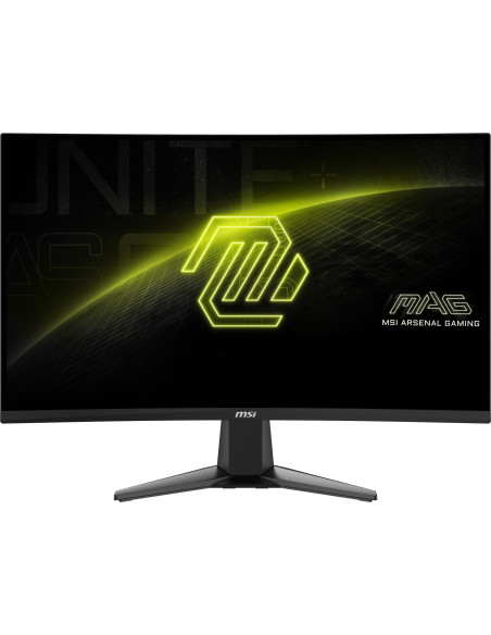 LCD Monitor, MSI, MAG 27C6F, 27", Gaming/Curved, Panel VA, 1920x1080, 16:9, 180Hz, 0.5 ms, MAG27C6F