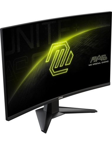 LCD Monitor, MSI, MAG 27C6F, 27", Gaming/Curved, Panel VA, 1920x1080, 16:9, 180Hz, 0.5 ms, MAG27C6F