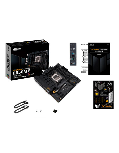 Mainboard, ASUS, AMD B650, SAM5, Micro-ATX, Memory DDR5, Memory slots 4, 2xPCI-Express 4.0 1x, 1xPCI-Express 4.0 16x, 2xM.2, 1x