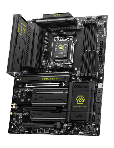 Mainboard, MSI, AMD B850, SAM5, ATX, Memory DDR5, Memory slots 4, 3xPCI-Express 16x, 4xM.2, 1xHDMI, 1xAudio-In, 1xAudio-Out, 4x