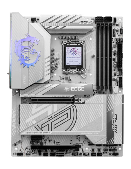 Mainboard, MSI, Intel Z890, LGA1851, ATX, Memory DDR5, Memory slots 4, 1xPCI-Express 1x, 2xPCI-Express 16x, 5xM.2, 1xHDMI, 1xAu