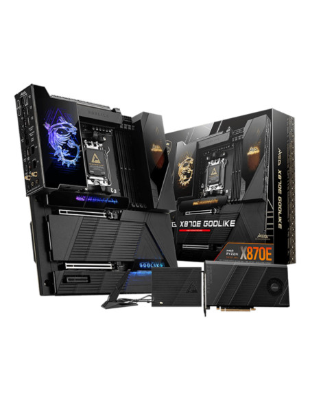 Mainboard, MSI, AMD X870E, SAM5, EATX, Memory DDR5, Memory slots 4, 1xPCI-Express 1x, 2xPCI-Express 16x, 7xM.2, 1xAudio-In, 1xA