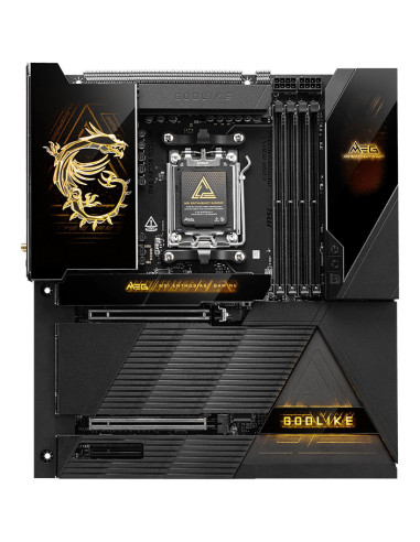 Mainboard, MSI, AMD X870E, SAM5, EATX, Memory DDR5, Memory slots 4, 1xPCI-Express 1x, 2xPCI-Express 16x, 7xM.2, 1xAudio-In, 1xA