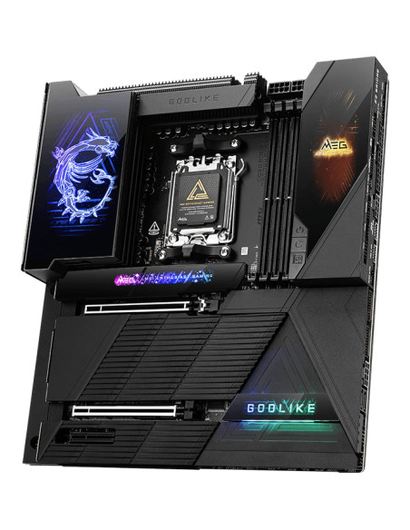 Mainboard, MSI, AMD X870E, SAM5, EATX, Memory DDR5, Memory slots 4, 1xPCI-Express 1x, 2xPCI-Express 16x, 7xM.2, 1xAudio-In, 1xA