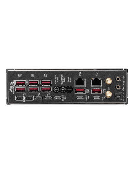 Mainboard, MSI, AMD X870E, SAM5, EATX, Memory DDR5, Memory slots 4, 1xPCI-Express 1x, 2xPCI-Express 16x, 7xM.2, 1xAudio-In, 1xA