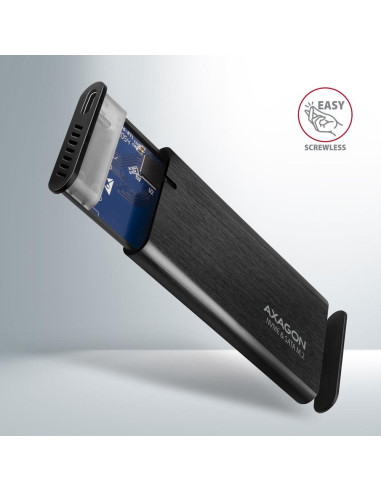SSD ACC ENCLOSURE M.2 NVME/SATA USB-C EEM2-SB2 AXAGON