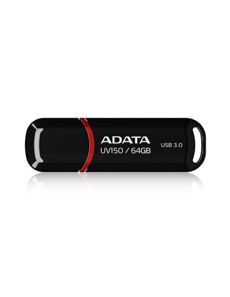 MEMORY DRIVE FLASH USB3.1 64GB/BLACK AUV150-64G-RBK ADATA