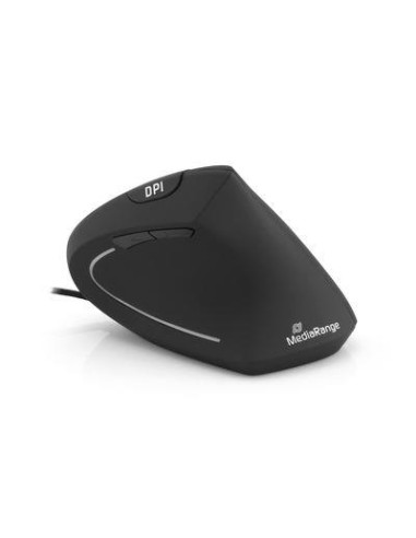 MOUSE USB OPTICAL 6-BUTTON/RIGHT BLACK MROS230 MEDIARANGE