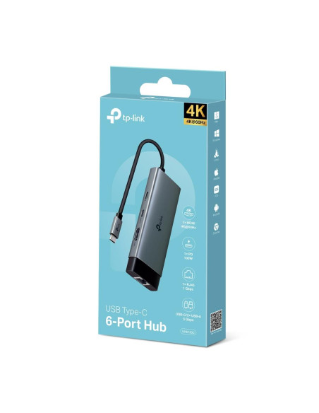 I/O HUB USB-C 6PORT/UH6120C TP-LINK