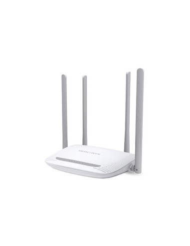 Wireless Router, MERCUSYS, Wireless Router, 300 Mbps, IEEE 802.11b, IEEE 802.11g, IEEE 802.11n, 1 WAN, 3x10/100M, LAN WAN ports