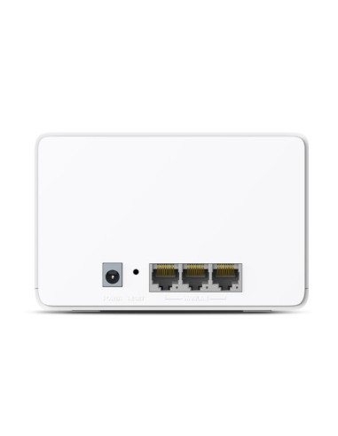 Wireless Router, MERCUSYS, Wireless Router, 2-pack, 3000 Mbps, Mesh, 3x10/100/1000M, HALOH80X(2-PACK)