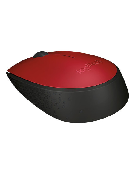 MOUSE USB OPTICAL WRL M171/RED 910-004641 LOGITECH