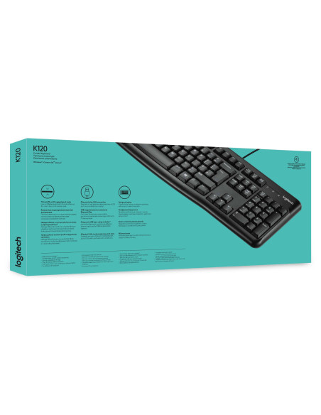 KEYBOARD K120 USB US/920-002479 LOGITECH
