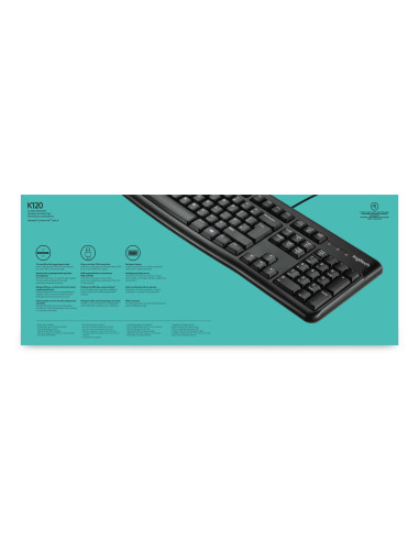 KEYBOARD K120 USB US/920-002479 LOGITECH
