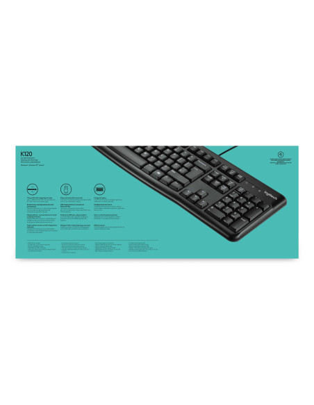 KEYBOARD K120 USB US/920-002479 LOGITECH
