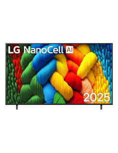 TV Set, LG, 55 ", 4K Ultra HD, 3840 x 2160 pixels, Flat, 16:9, LED, 55NANO80A3B
