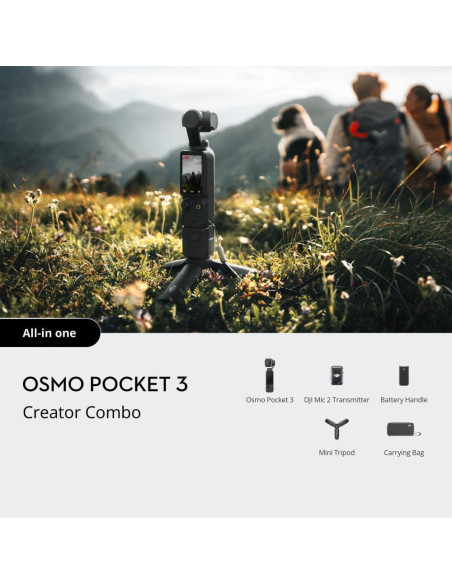 CAMERA POCKET 3 CREATOR COMBO/CP.OS.00000302 DJI